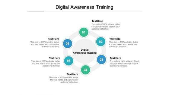 Digital Awareness Training Ppt PowerPoint Presentation Styles Gallery Cpb Pdf