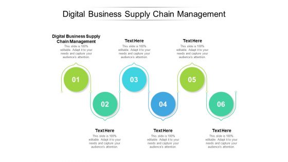 Digital Business Supply Chain Management Ppt PowerPoint Presentation File Microsoft Cpb Pdf