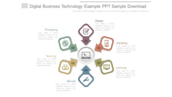 Digital Business Technology Example Ppt Sample Download