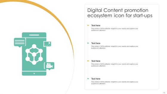 Digital Content Ecosystem Ppt PowerPoint Presentation Complete Deck With Slides