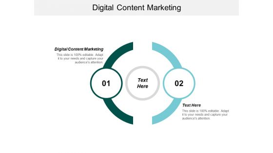 Digital Content Marketing Ppt PowerPoint Presentation File Guidelines Cpb