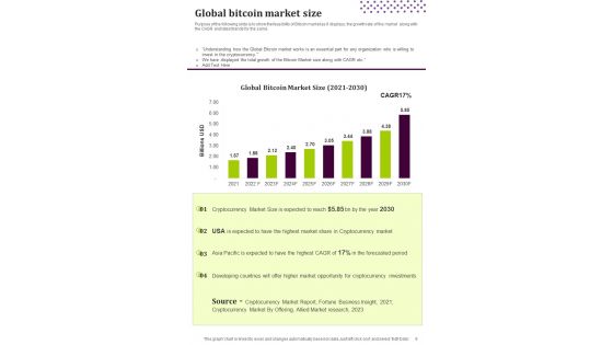 Digital Currency Investment Guide For Business Template