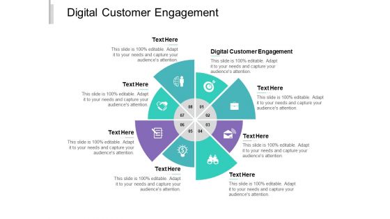 Digital Customer Engagement Ppt PowerPoint Presentation Show Templates Cpb
