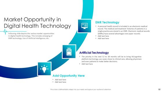 Digital Healthcare Applications Pitch Deck Ppt PowerPoint Presentation Complete Deck With Slides