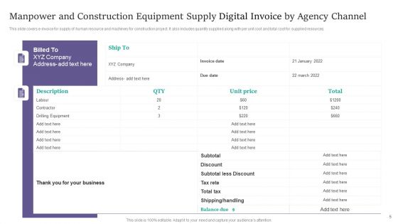 Digital Invoice Ppt PowerPoint Presentation Complete With Slides