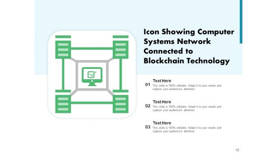 Digital Ledger Icon Circle Blockchain Ppt PowerPoint Presentation Complete Deck