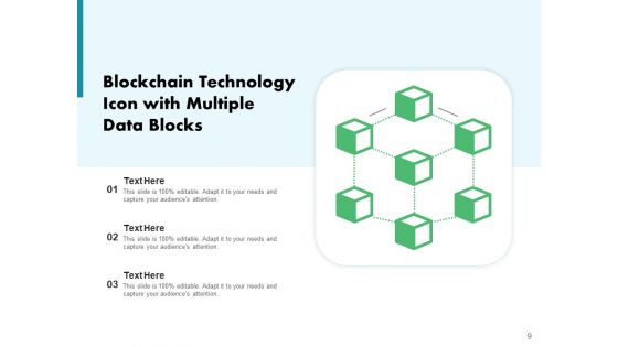 Digital Ledger Icon Circle Blockchain Ppt PowerPoint Presentation Complete Deck