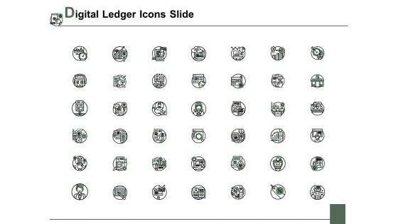 Digital Ledger Icons Slide Ppt PowerPoint Presentation Model Background