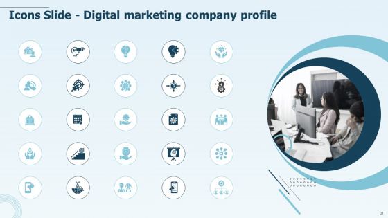Digital Marketing Company Profile Ppt PowerPoint Presentation Complete Deck With Slides