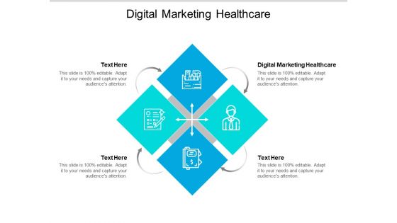 Digital Marketing Healthcare Ppt PowerPoint Presentation Icon Sample Cpb
