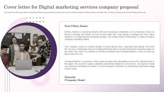 Digital Marketing Services Company Proposal Ppt PowerPoint Presentation Complete Deck With Slides