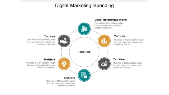 Digital Marketing Spending Ppt PowerPoint Presentation Layouts Layout Cpb