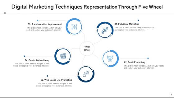 Digital Marketing Techniques Transformation Improvement Ppt PowerPoint Presentation Complete Deck With Slides