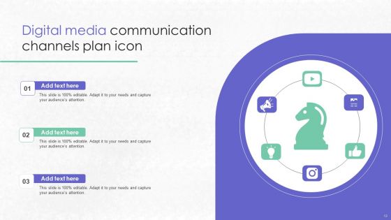 Digital Media Communication Plan Ppt PowerPoint Presentation Complete Deck With Slides