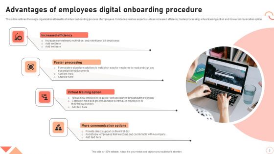 Digital Onboarding Procedure Ppt PowerPoint Presentation Complete Deck With Slides