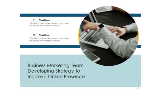 Digital Presence Marketing Team Ppt PowerPoint Presentation Complete Deck