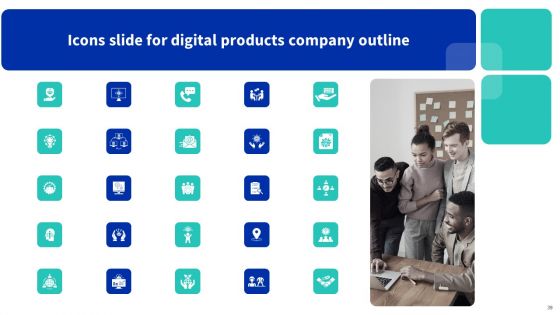 Digital Products Company Outline Ppt PowerPoint Presentation Complete Deck With Slides