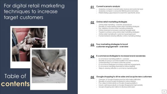 Digital Retail Marketing Techniques To Increase Target Customers Ppt PowerPoint Presentation Complete Deck With Slides