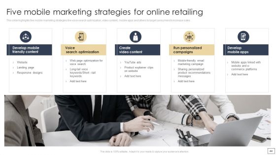 Digital Retail Marketing Techniques To Increase Target Customers Ppt PowerPoint Presentation Complete Deck With Slides