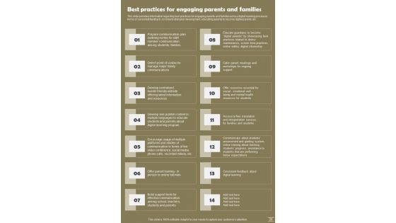 Digital Training Strategies Playbook Template