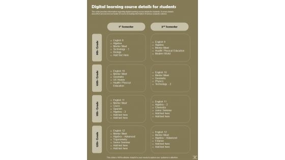 Digital Training Strategies Playbook Template