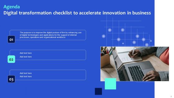 Digital Transformation Checklist To Accelerate Innovation In Business Ppt PowerPoint Presentation Complete Deck With Slides