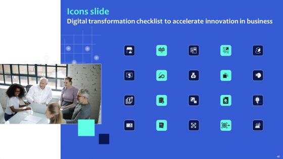 Digital Transformation Checklist To Accelerate Innovation In Business Ppt PowerPoint Presentation Complete Deck With Slides