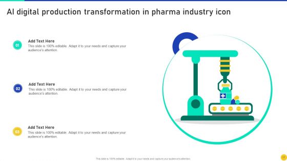 Digital Transformation In Pharma Production Ppt PowerPoint Presentation Complete Deck With Slides