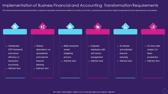 Digital Transformation Toolkit Accounting Finance Implementation Of Business Financial Icons PDF Digital Transformation Toolkit Accounting Finance Implementation Of Business Financial Icons PDF