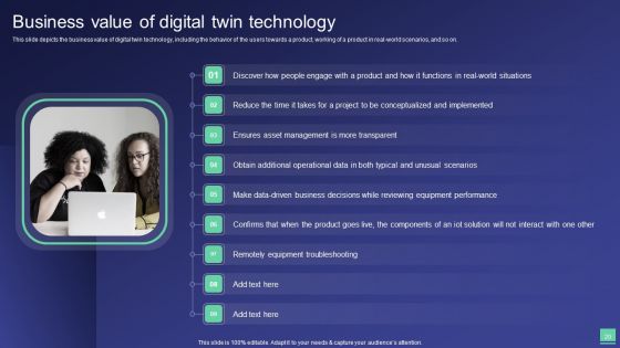 Digital Twin Tech IT Ppt PowerPoint Presentation Complete Deck With Slides