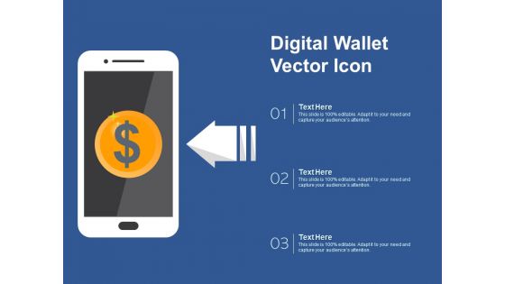 Digital Wallet Vector Icon Ppt PowerPoint Presentation File Format Ideas PDF