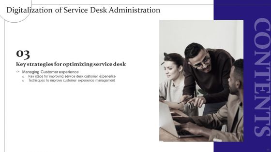 Digitalization Of Service Desk Administration Ppt PowerPoint Presentation Complete Deck With Slides