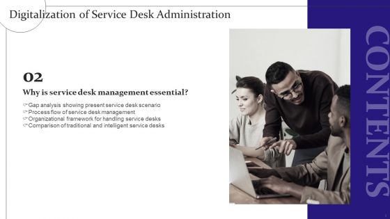 Digitalization Of Service Desk Administration Ppt PowerPoint Presentation Complete Deck With Slides