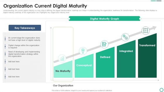 Digitalization Plan For Business Modernization Organization Current Digital Maturity Guidelines PDF