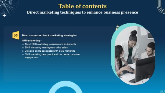 Direct Marketing Techniques To Enhance Business Presence Ppt PowerPoint Presentation Complete Deck With Slides