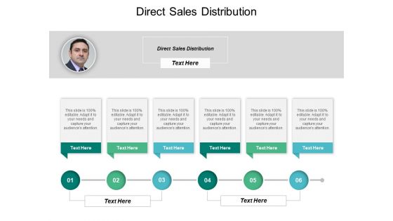 Direct Sales Distribution Ppt Powerpoint Presentation File Background Image Cpb