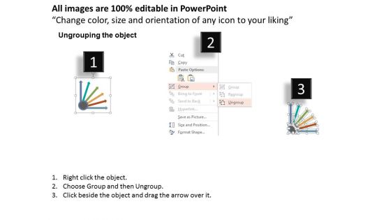 Directional Arrows For Process Flow Powerpoint Templates