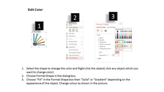 Directional Arrows For Process Flow Powerpoint Templates