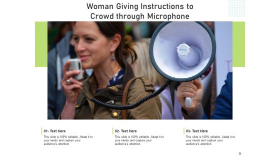 Directives Social Distancing Microphone Ppt PowerPoint Presentation Complete Deck