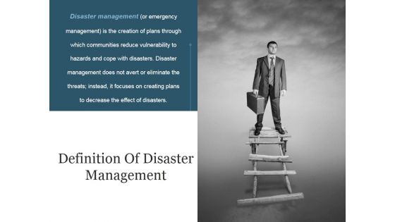 Disaster Management Process And Signifiance Ppt PowerPoint Presentation Complete Deck With Slides