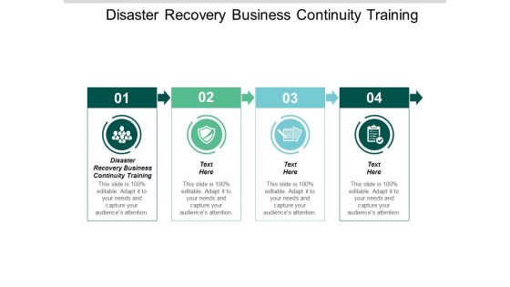 Disaster Recovery Business Continuity Training Ppt PowerPoint Presentation Gallery Slide Portrait Cpb