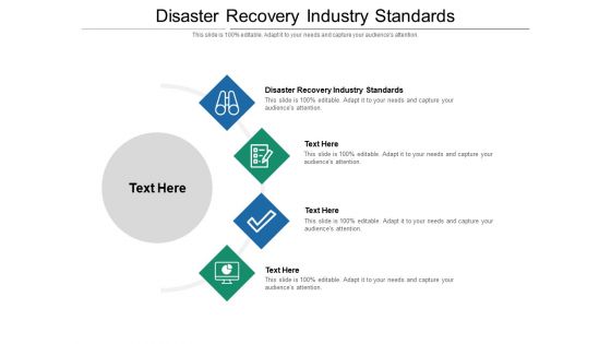 Disaster Recovery Industry Standards Ppt PowerPoint Presentation Portfolio Slideshow Cpb Pdf