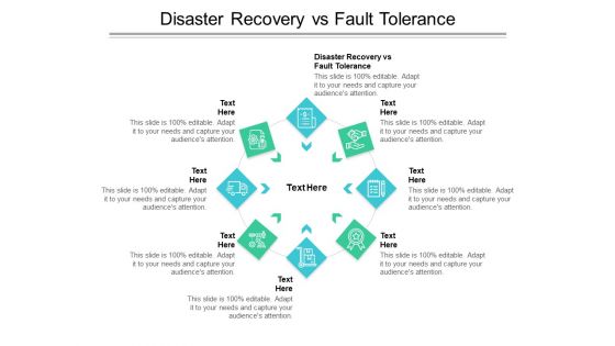 Disaster Recovery Vs Fault Tolerance Ppt PowerPoint Presentation Portfolio Slides Cpb Pdf
