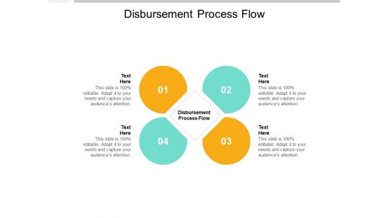 Disbursement Process Flow Ppt PowerPoint Presentation Visual Aids Example File Cpb Pdf Pdf