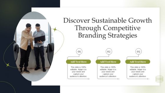 Discover Sustainable Growth Through Competitive Branding Strategies Template PDF Discover Sustainable Growth Through Competitive Branding Strategies Template PDF