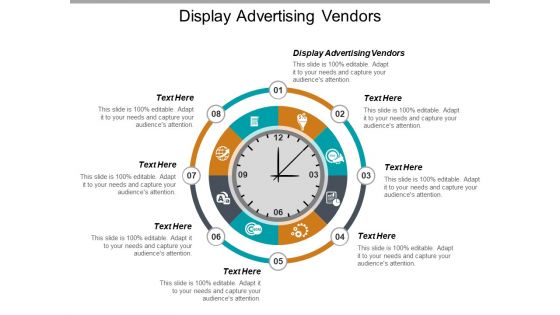 Display Advertising Vendors Ppt PowerPoint Presentation Summary Show Cpb