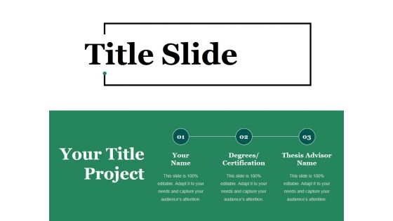 Dissertation Presentation Ppt PowerPoint Presentation Complete Deck With Slides