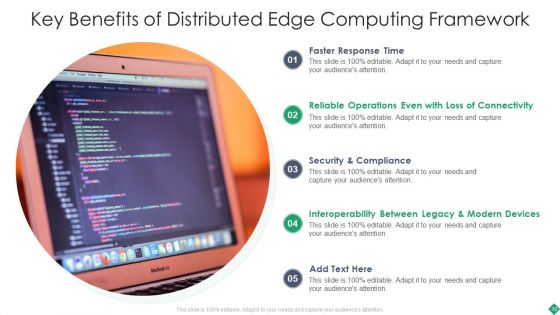 Distributed Edge Computing Framework Ppt PowerPoint Presentation Complete With Slides