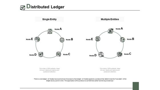 Distributed Ledger Ppt PowerPoint Presentation Summary Template
