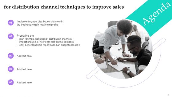 Distribution Channel Techniques To Improve Sales Ppt PowerPoint Presentation Complete Deck With Slides